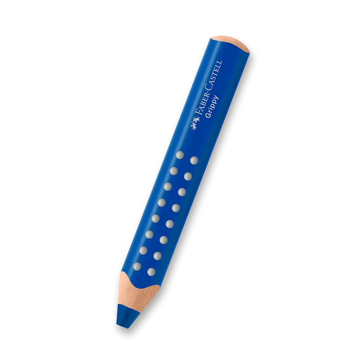 Główne zdjęcie produktu Pastelka Faber-Castell Grippy - tmavě modrá