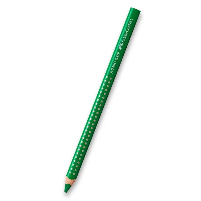 Główne zdjęcie produktu Pastelka Faber-Castell Jumbo Grip - zelené odstíny 63