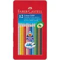Crayon Grip 2001 blaszane pudełeczko 12szt Faber Castell 112413