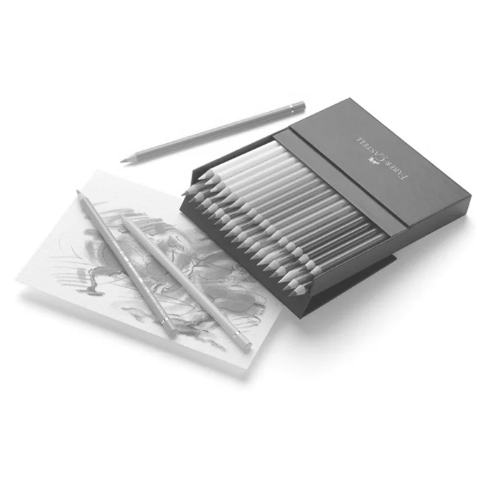 Główne zdjęcie produktu Pastelka Polychromos Studio Box 36ks Faber Castell 110038
