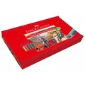Następne zdjęcie produktu Pastelka šestihranná dřevěný kufřík 36ks (#115837) Faber Castell