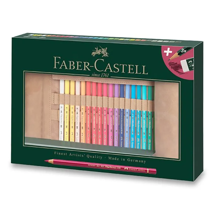 Główne zdjęcie produktu Pastelky Faber-Castell 110030 Polychromos pouzdro, 30 barev