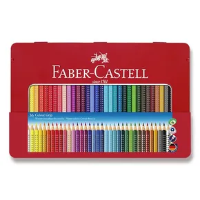 Kredki Faber-Castell 112435 Grip 2001 blaszane pudełko, 36 kolorów