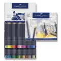 Kredki Faber-Castell 114748 Goldfaber blaszane pudełko, 48 kolorów