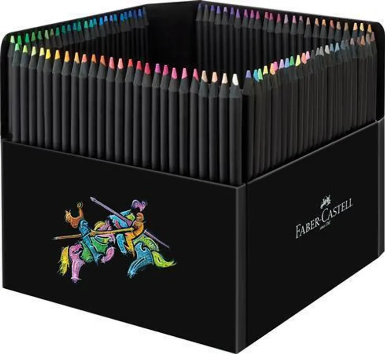 Główne zdjęcie produktu Pastelky Faber-Castell 116411 Black Edition 100 barev