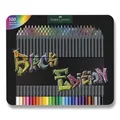 Następne zdjęcie produktu Kredki Faber-Castell 116490 Black Edition 100 kolorów, pudełko blaszane