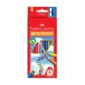 Kredki Faber-Castell 116510 Junior Trójkątne 10 kolorów + temperówka