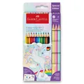 Kredki Faber-Castell 201542 Color Grip Unicorn zestaw, 13 szt.