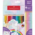Kredki Faber-Castell 201543 Color Grip Unicorn zestaw, 24 szt.