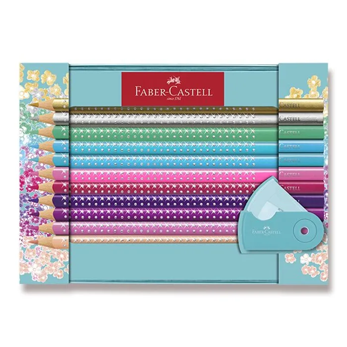 Główne zdjęcie produktu Pastelky Faber-Castell 201641 Sparkle 20 barev