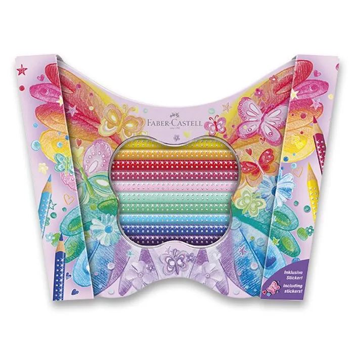 Główne zdjęcie produktu Pastelky Faber-Castell 201971 Sparkle 20 barev