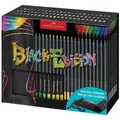 Pastelky Faber-Castell Black Edition rolovací pouzdro, 72 ks