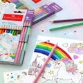 Następne zdjęcie produktu Ołówki kolorowe Faber-Castell Classic Colour Unicorn 24 kolory