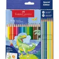 Kredki Faber-Castell Dinosaurus 24 kolory