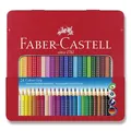 Kredki Faber-Castell 112423 Grip 2001 blaszane pudełko, 24 kolory
