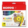 Kredki Kores Kolores Mandalas 50 kolorów