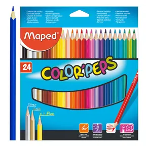 Kredki Maped Color'Peps, 24 kolory