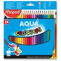 Następne zdjęcie produktu Kredki Maped Color´Peps Aqua, 24 kolory + pędzelek
