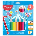Następne zdjęcie produktu Kredki Maped Color'Peps Jumbo, 18 kolorów