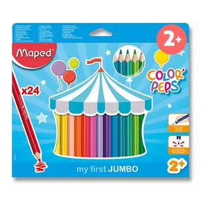 Kredki Maped Color'Peps Jumbo, 24 kolory