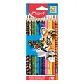 Pastelky Maped Color'Peps Animals - 12 barev