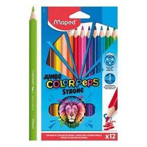 Kredki Maped Color'Peps Strong Jumbo 12 kolorów