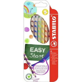 Kredki leworęczne STABILO EASYcolors - zestaw 6 sztuk
