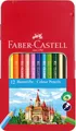 Pastelky šestihranné, dárkový boy 12ks Faber Castell (115801)