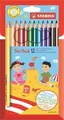 Następne zdjęcie produktu Kredki trójkątne STABILO Trio strong - komplet 12 szt