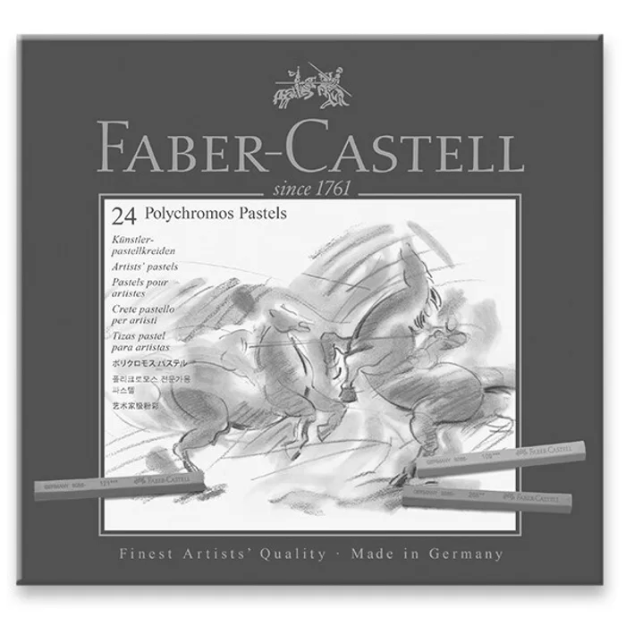 Główne zdjęcie produktu Pastely Faber-Castell 128524 Polychromos 24 ks