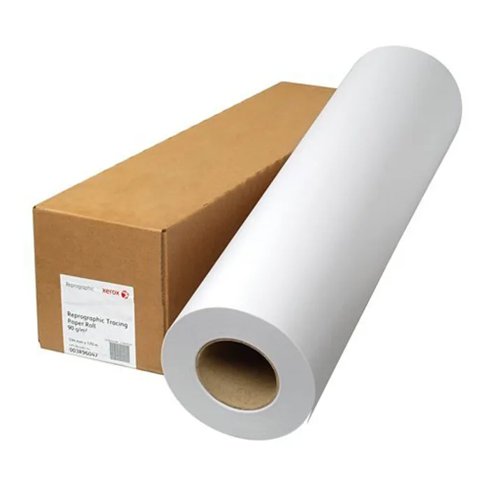 Główne zdjęcie produktu Pauzovací papír, role, A1, 594mm x 170m, 90g, XEROX