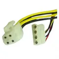 Następne zdjęcie produktu PC Redukcja, zasilanie płyty głównej, DC 5,25" M-P4 (4pin) M, 0, czarna, Logo, MOLEX