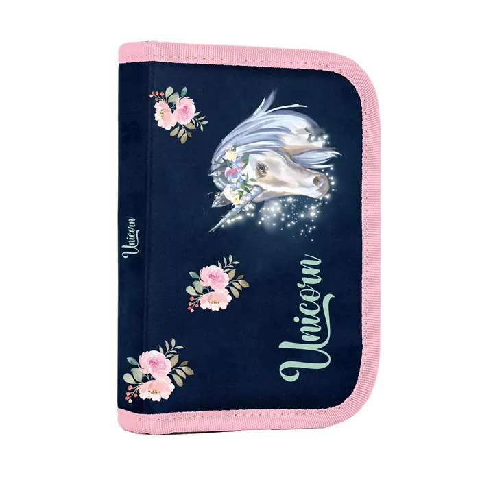 Główne zdjęcie produktu Penál 1 p. 2 chlopně naplněný Unicorn 1