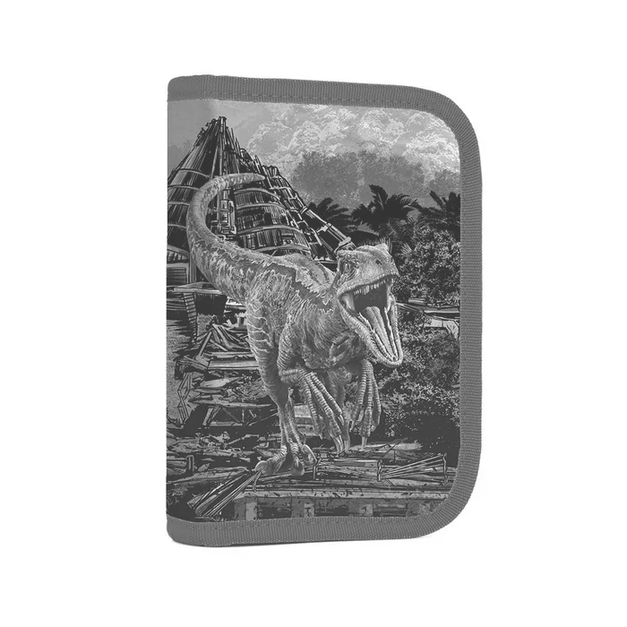 Główne zdjęcie produktu Penál 1 p. 2 chlopně, prázdný Jurassic World