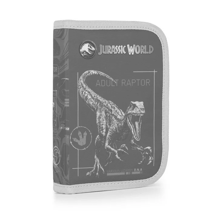 Główne zdjęcie produktu Penál 1 p. 2 chlopně, prázdný Jurassic World