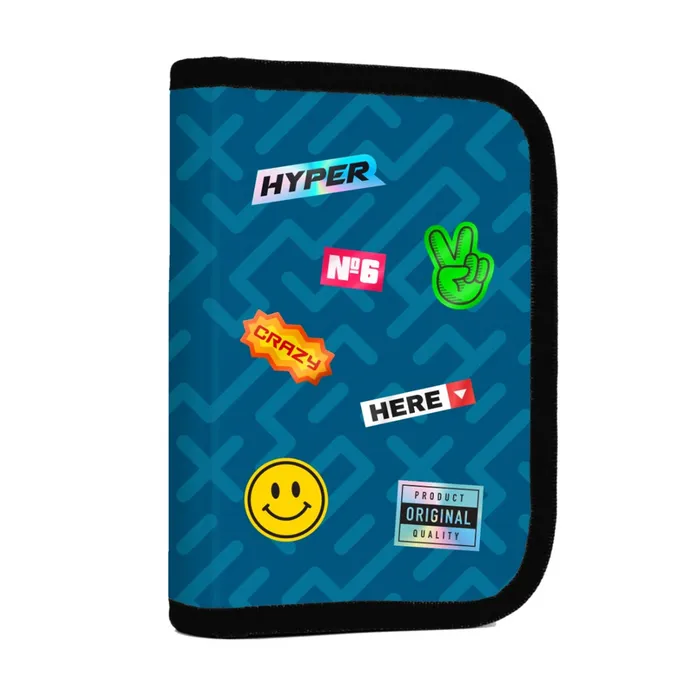Główne zdjęcie produktu Penál 1 p. 2 chlopně, prázdný OXY GO Stickers