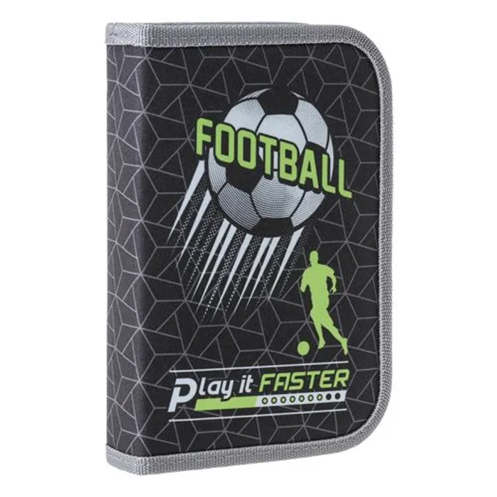 Główne zdjęcie produktu Penál 1-patrový / plněný Sazio, Football Play It Faster