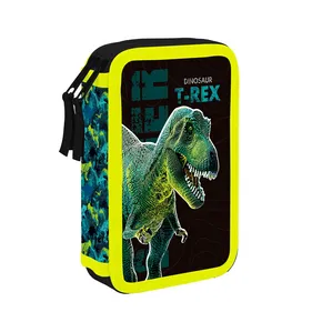 Piórnik 2 szt. pusty Premium Dinosaurus