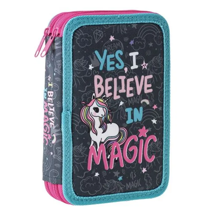 Główne zdjęcie produktu Penál 2-patrový / plněný Sazio, Unicorn Magic