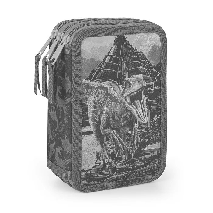 Główne zdjęcie produktu Penál 3 p. prázdný Jurassic World