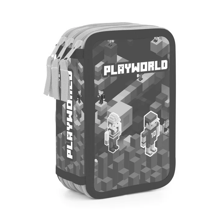 Główne zdjęcie produktu Penál 3 p. prázdný Playworld