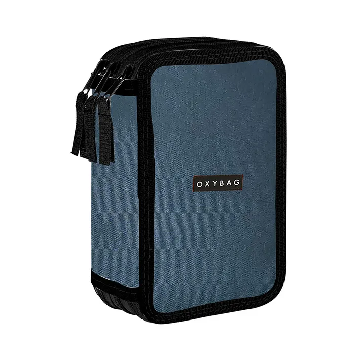 Główne zdjęcie produktu Penál 3 p. prázdný UNICOLOR blue