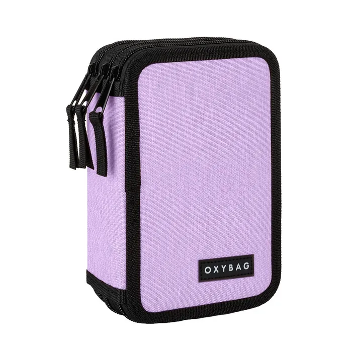 Główne zdjęcie produktu Penál 3 p. prázdný UNICOLOR Violet