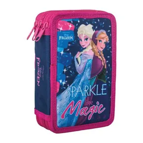 Penál 3-patrový / plněný Frozen, Magic