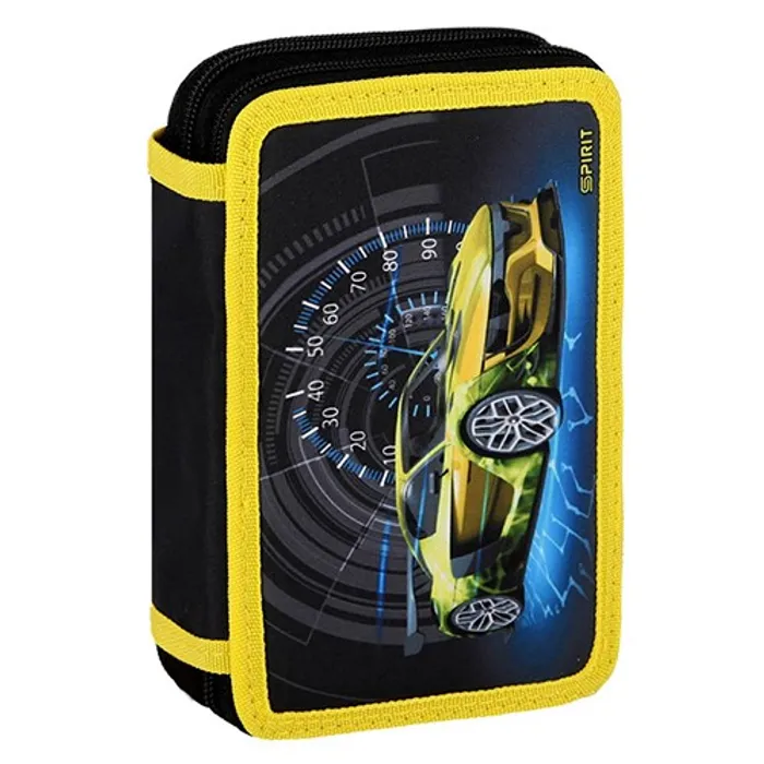 Główne zdjęcie produktu Penál 3-patrový/plný SPIRIT - Speed Racer