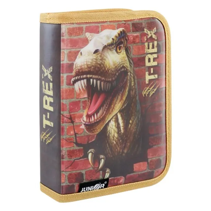 Główne zdjęcie produktu Penál plátěný plný 31 dílný - Serie 4 - T-Rex