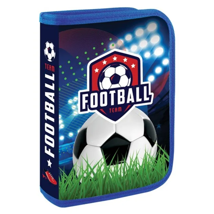 Główne zdjęcie produktu Penál plátěný plný 31 dílný - Serie 5 - Football Team