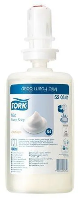 Główne zdjęcie produktu Pěnové mýdlo TORK Premium Mild 1l S4 [1 ks]