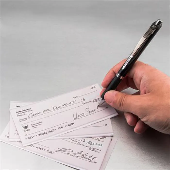 Główne zdjęcie produktu Pentel LRP7 Náplň do gelového rolleru 0,7 mm - modrá