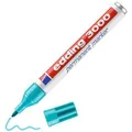 Następne zdjęcie produktu Stały marker "3000", turkusowy, 1,5-3 mm, stożkowy grot, EDDING 7580228013